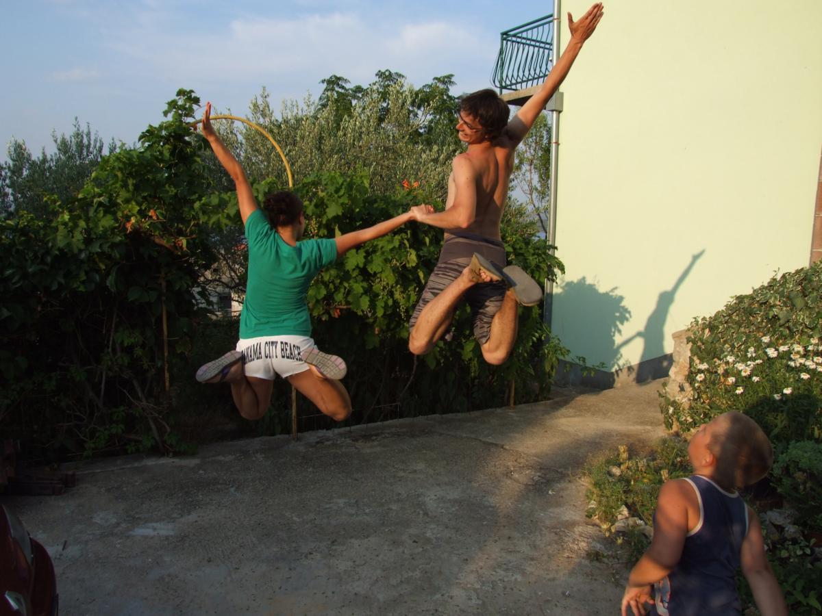 Prvá dovolenka u mora, Chorvátsko 2010